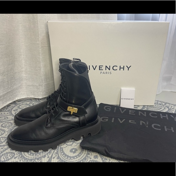 Givenchy Leather Boots Womens Size US 9 - Picture 5 of 10